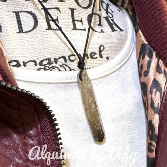 Red matte cherry vibes Gold Saint Benedict beaded long hoops - Picture 8 of 9